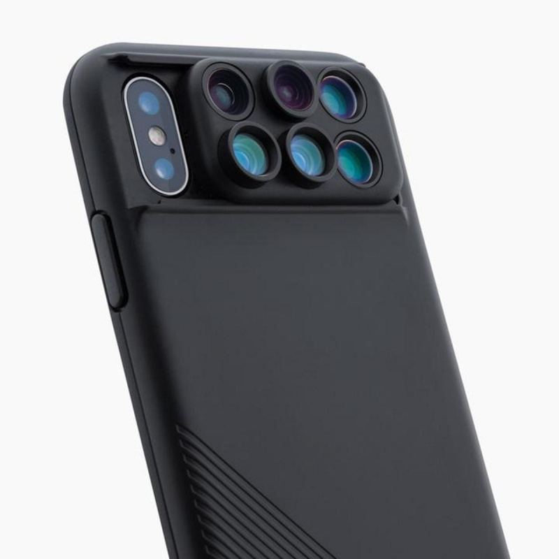 ShiftCam 2.0: 6-in-1 Travel Set with Front Facing Lens for iPhone [7 8plus / X / XR / XS / xs Max]