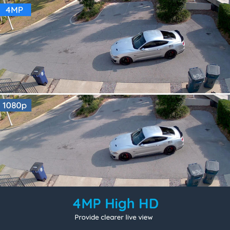 相機電池Reolink Argus 3 4MP IP WiFi Security Camera Outdoor Battery Power Human&Car Detection Color Night PIR