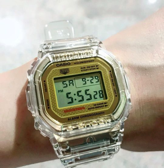 未使用】 DW-5035E-7JR CASIO G-SHOCK 35周年記念モデル 「グレイシア