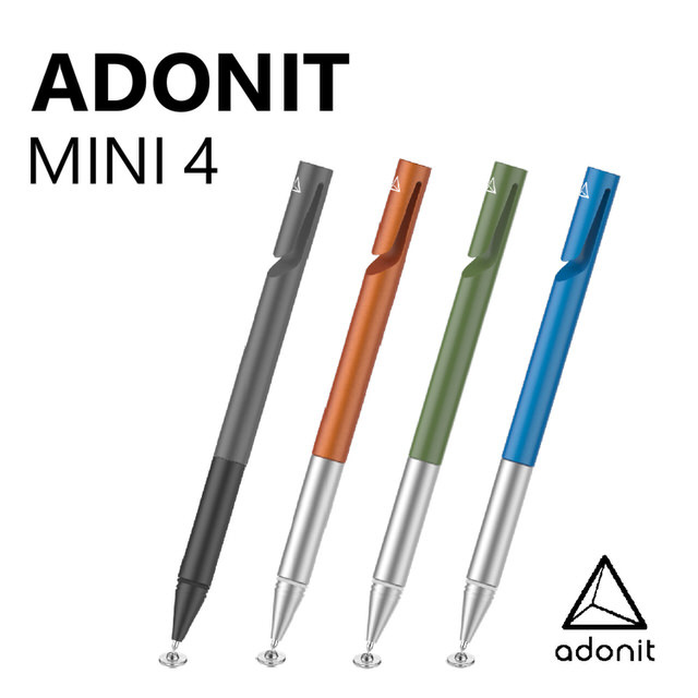 [行貨1保用] Adonit Mini 4 [3色] 隨時隨地繪製草圖和記錄筆記