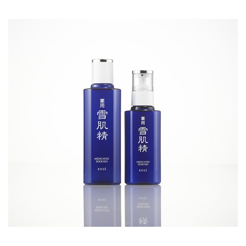 Sekkisei Lotion 200ml & Emulsion 140ml set (Medicated)