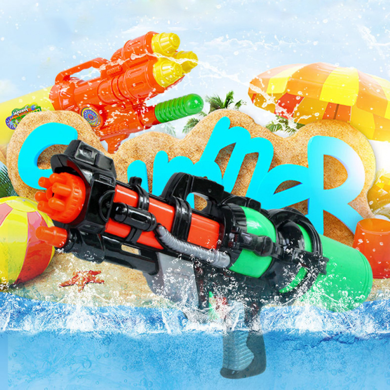 水槍玩具Soaker 喷雾器泵动作喷水枪手枪户外沙滩花园玩具
