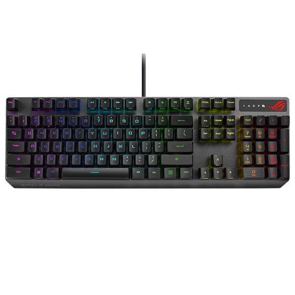 ASUS ROG Strix Scope RX RGB機械式鍵盤(Opti光學軸)