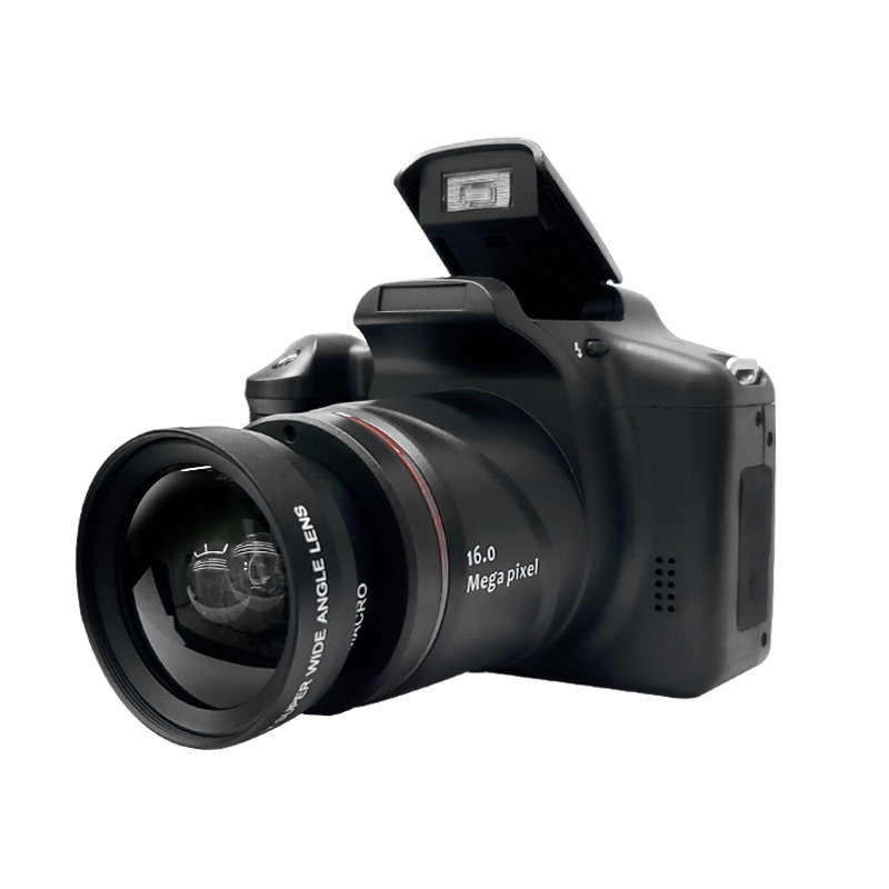 Professional Photography Camera SLR Digital Camcorder Portable Handheld 16X Digital Zoom 16MP HD Output Selfie Cam