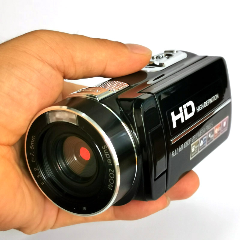 新款數碼相機帶 3.0 英寸旋轉屏幕便攜式高清攝像機帶鋰離子電池禮物 DVR DV