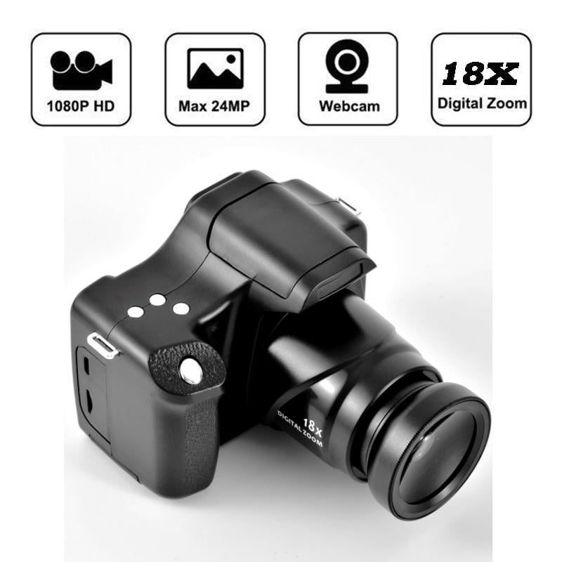 18x Hd Digital Camera Mirrorless 1080p 3.0 Inch Lcd Screen Tf Card Camera  Point & Shoot Cameras