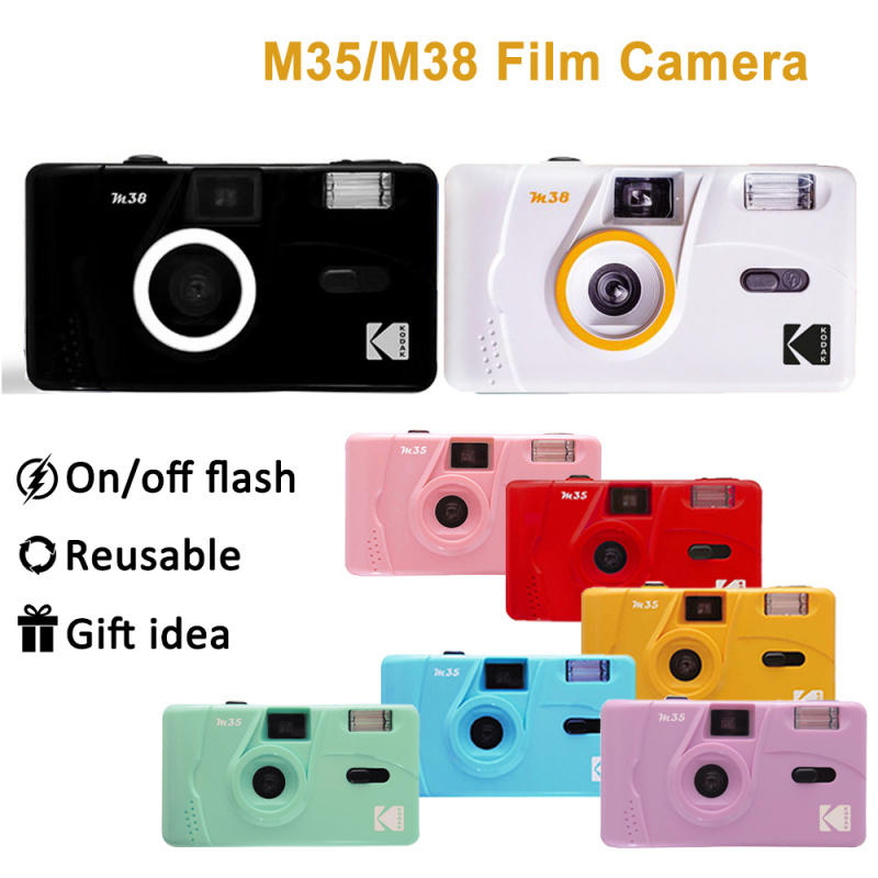 FOR Kodak Film Camera 35MM Retro Manual Film Camera Camera Non-disposable Film Film Machine With Flash Function Instax