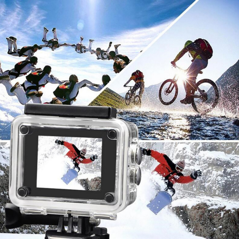 SJ4000 Pro Series 4K 60FPS WiFi Remote Helmet Action Camera Ambarella Chipset 4K 60FPS Ultra HD Extreme Sports DV Camera