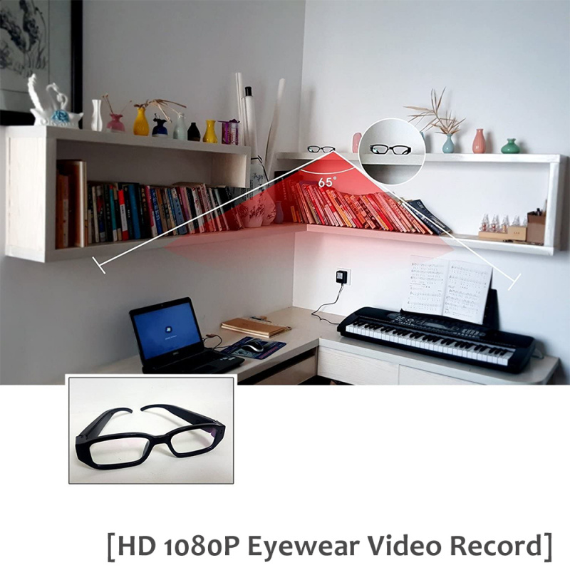 Glasses Camera HD 1080p Video Recorder Portable Wearable Mini Camera Video Record Camcorder Action Cam f