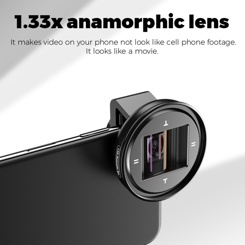 1.33X变形镜头手机宽屏电影镜头2 4 1比例拍摄
