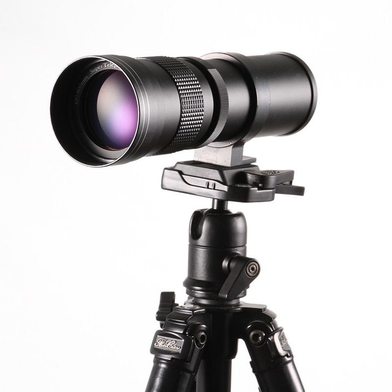 420-800 毫米 F 8.3-16 長焦變焦鏡頭適用於佳能尼康賓得索尼單反相機