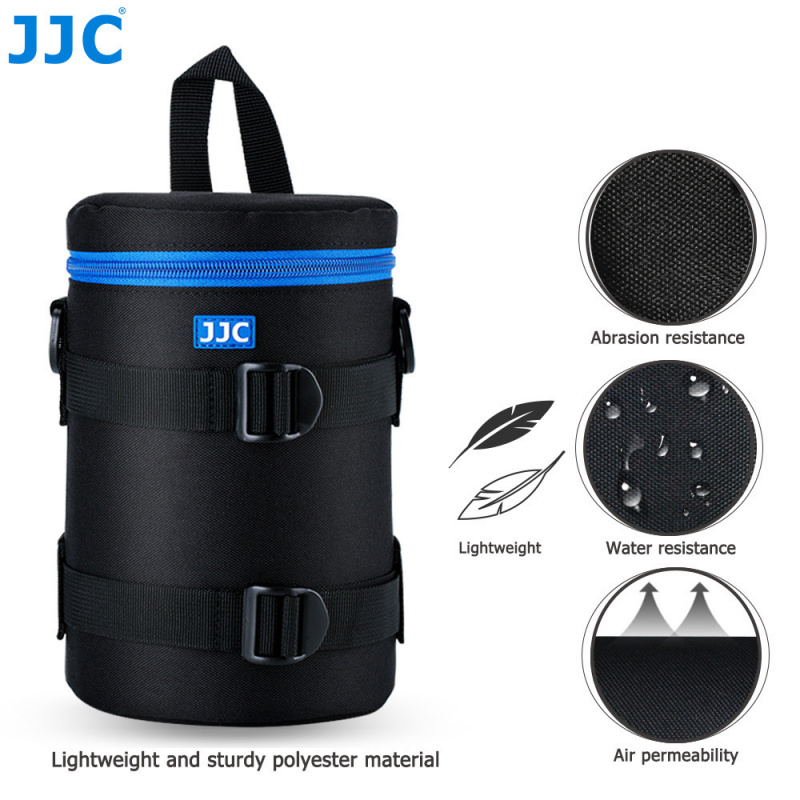 JJC Luxury Camera Lens Bag Pouch Case for Canon Lens Nikon Sony Olympus Fuji DSLR Photography Accessori