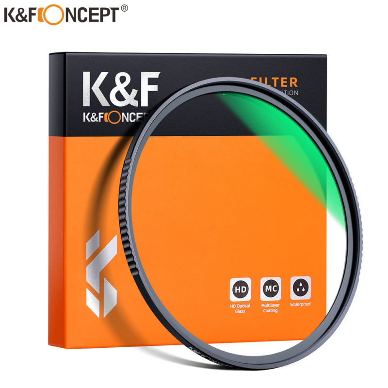 K&F Concept UV Filter Lens Multi Coated Protection Nanotech Coatings Ultra Slim 49mm 52mm 58mm 62mm 67mm 77mm 86mm 95mm