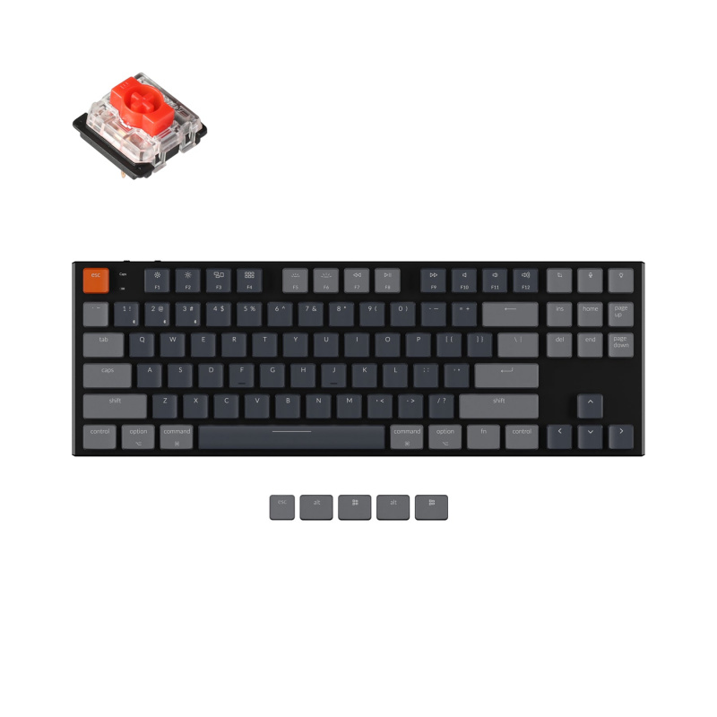 Keychron K1 (Version 5) 87鍵 RGB 無線機械鍵盤