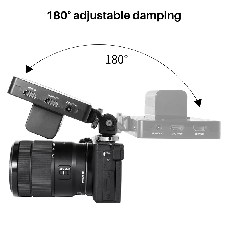 Ulanzi U-150 DSLR Camera Monitor Mount  Adapter for Nikon Canon Sony 360 Adjustable Monitor Adapter Accessories
