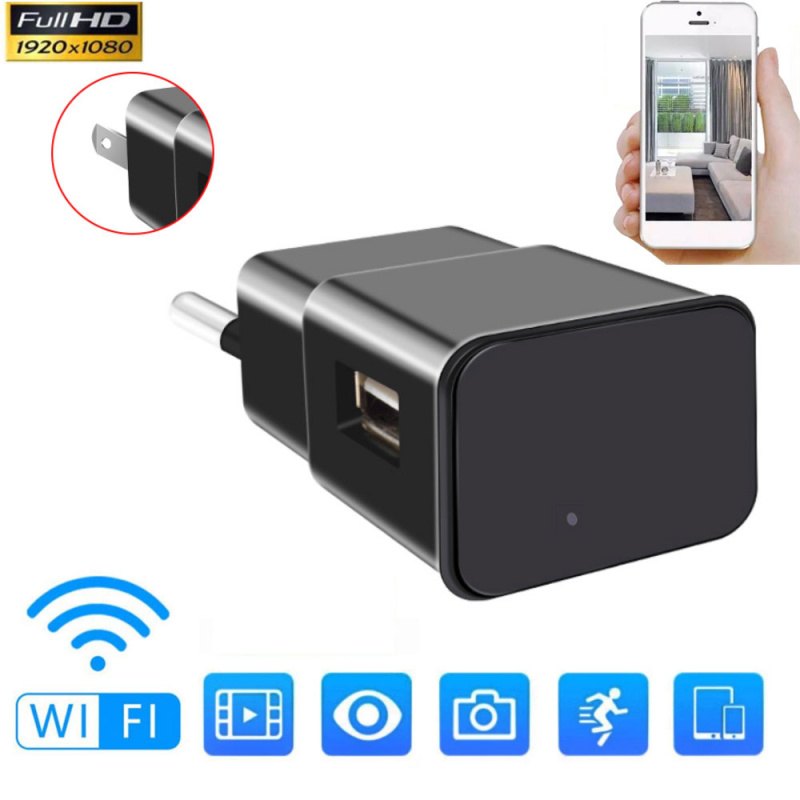 Mini Camera 1080P Video Recorder US EU Plug Charger USB Surveillance Cameras with WIFI Smart Home Security