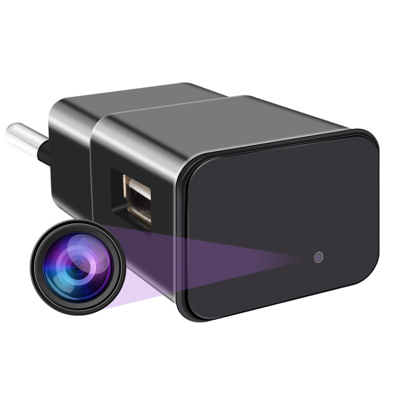 全高清迷你攝像頭 1080P 無線視覺錄像機 支持 TF 卡 美國 歐盟插頭充電器 電源 USB 充電器 WIFI 攝像頭