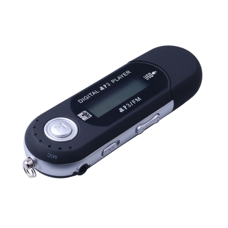 2021 USB MP3 音樂播放器數字液晶屏 4G 存儲收音機帶 FM 功能 Mp3 播放器