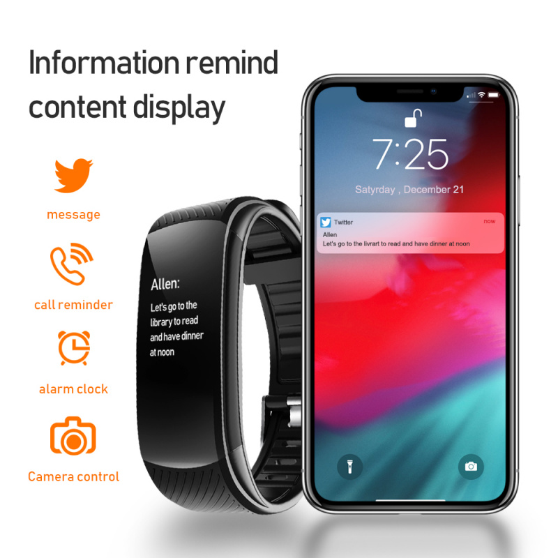 智能手鍊手錶男士女士智能手錶心率健身追踪運動手鍊適用於 Apple IOS 小米 Android 智能手錶