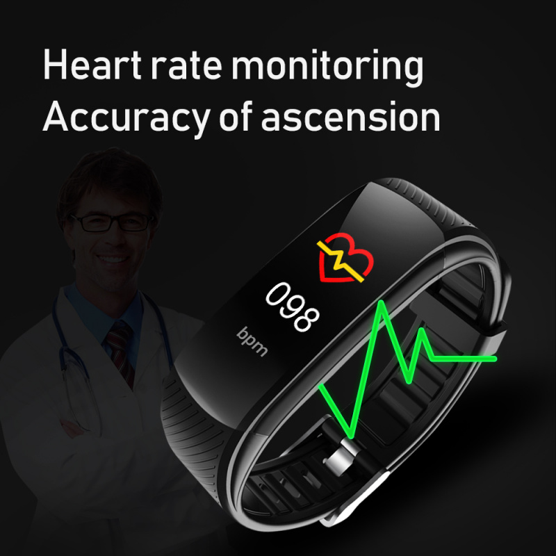智能手鍊手錶男士女士智能手錶心率健身追踪運動手鍊適用於 Apple IOS 小米 Android 智能手錶