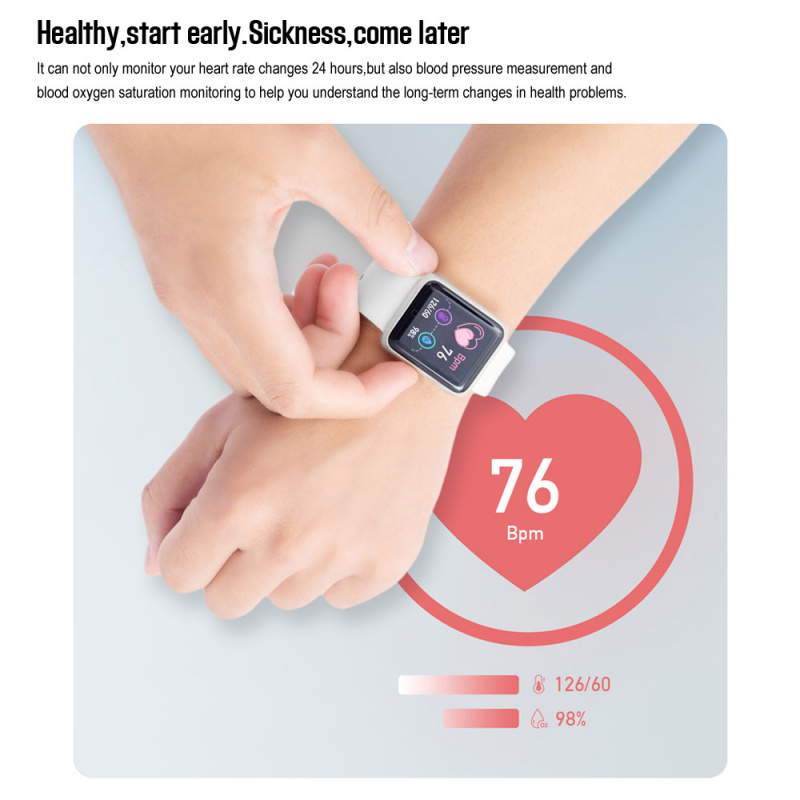 Macaron Y68 pro 藍牙健身更新 D20 Pro 智能手錶追踪器手錶心率血壓智能手環 D20s Y68S
