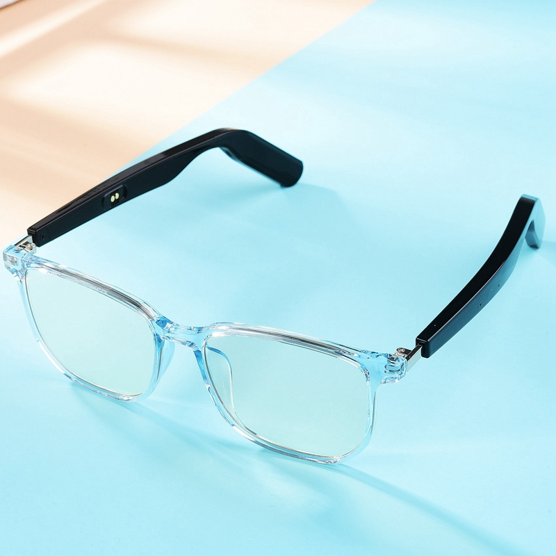 智能眼鏡TWS無線藍牙骨傳導防水耳機運動耳機音樂墨鏡