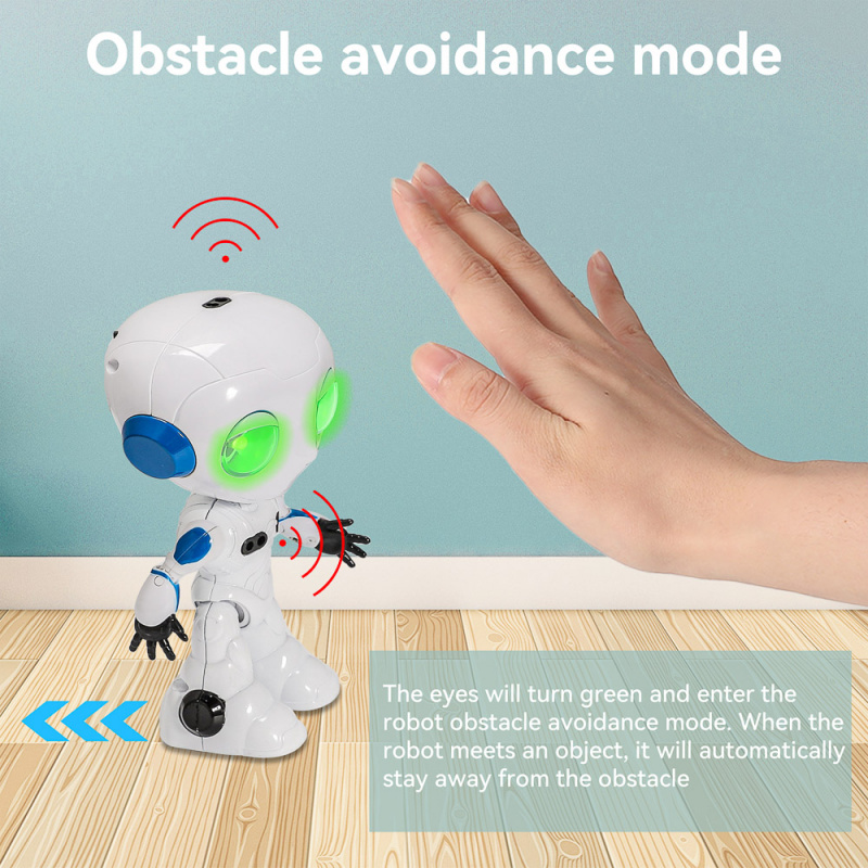 智能感應遙控機器人 DIY 組裝電記錄跟隨機器人傳感器避障兒童益智玩具