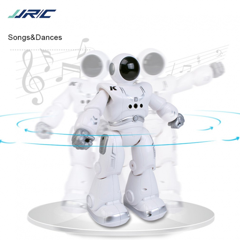JJRC R18 2.4G 手勢傳感器智能編程自動演示智能遙控機器人遙控玩具帶音樂歌曲燈光