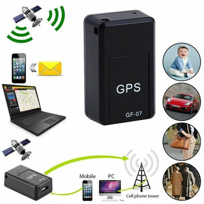 迷你 GF07 GPS 實時汽車定位器跟踪器磁性 SIM 卡 GSM GPRS 汽車寵物實時防丟失記錄跟踪設備