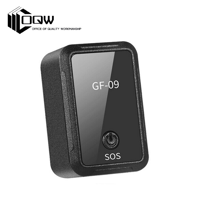 OQW GF-09 迷你GPS追踪器APP遙控防盜器GSM GPRS定位器磁性錄音遠程拾取GPS