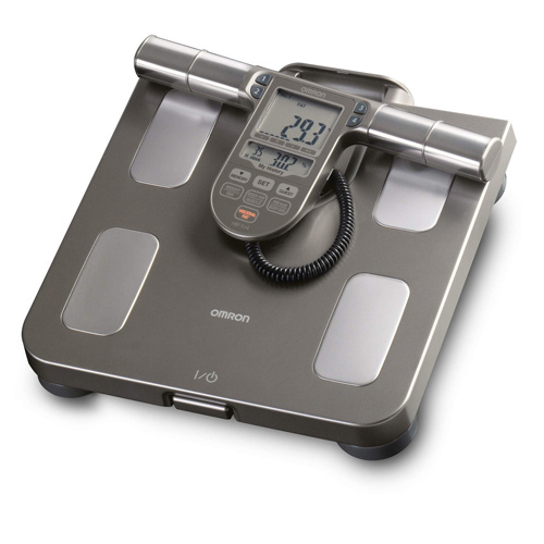 Omron HBF-371 全身成分傳感監測儀和秤家用智能電子數字體脂BMI加權秤