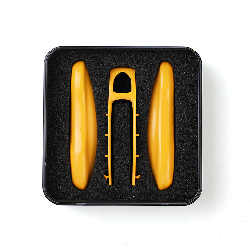 3 件裝智能鑰匙殼保護套適用於保時捷新卡宴 Panamera 911 992 Taycan 汽車鑰匙套汽車配件保護套