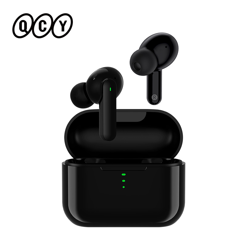 QCY T11 Wireless Bluetooth Headphones Earbuds Headset With Microphone Low Latency For Gamer Sport Fast Charging Noise Reduction