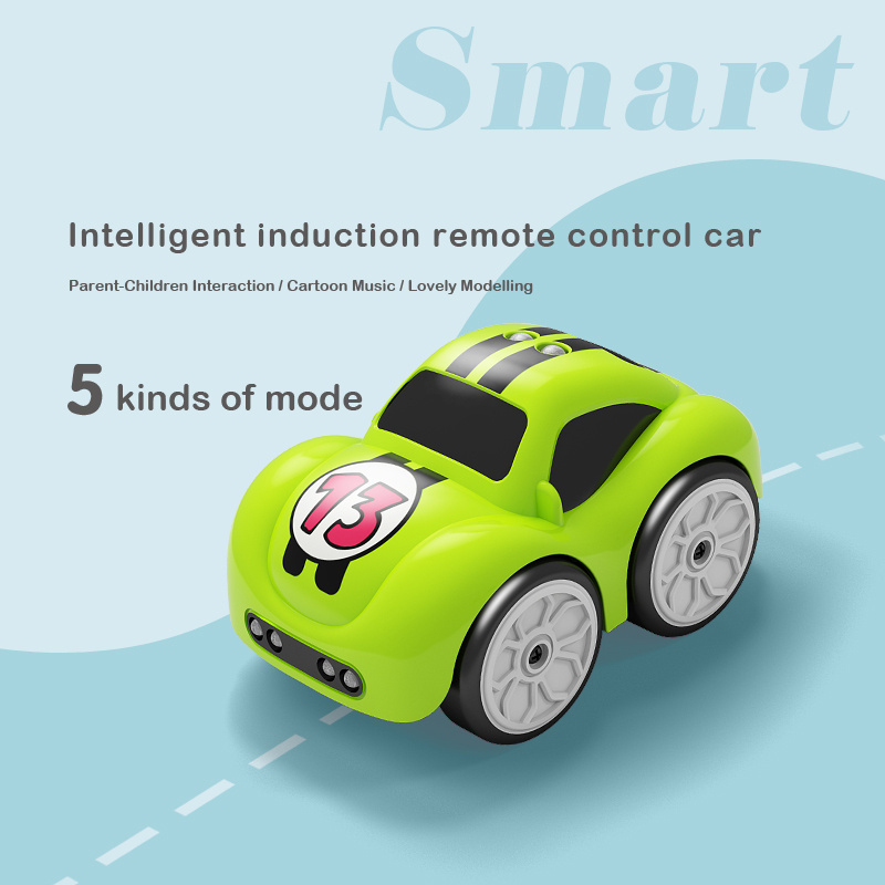 卡通兒童遙控車，智能手勢感應避障跟隨遙控車體感車兒童玩具