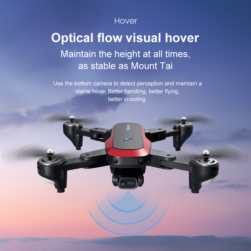S8000 Drone 4K ESC Dual Camera Optical Flow Positioning Professional Aerial Photography Folding Gimbal Flight RC Quadcop