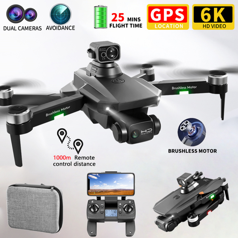 2022 NEW RG101 MAX GPS Drone 6K Professional Dual HD Camera FPV 800m Aerial Photography Brushless Motor Foldable Quadcopter Toys