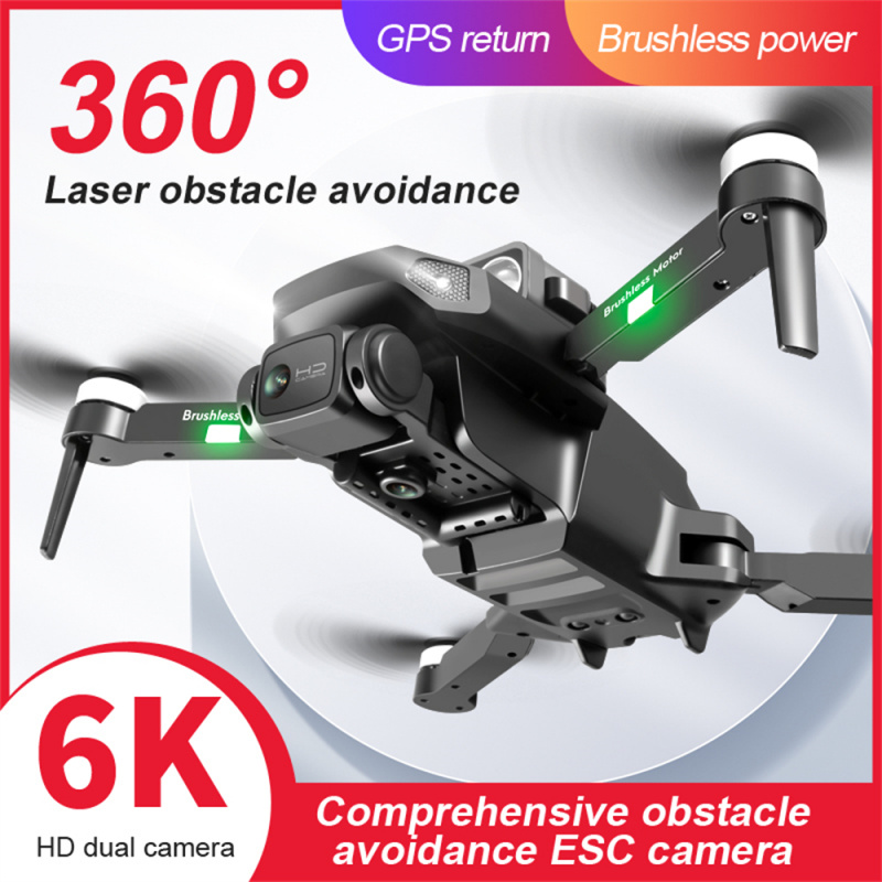 2022 NEW RG101 MAX GPS Drone 6K Professional Dual HD Camera FPV 800m Aerial Photography Brushless Motor Foldable Quadcopter Toys
