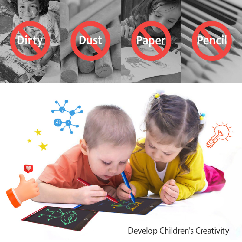 8.5英寸液晶寫字板兒童玩具繪畫工具電子繪圖超薄板男孩兒童教育禮物