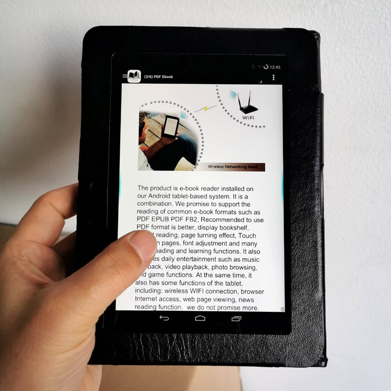 Hot 智能電子書閱讀器 7 英寸高清彩色顯示屏 wifi 數字播放器 Android 迷你電腦電子書閱讀器 MP3 視頻電子書