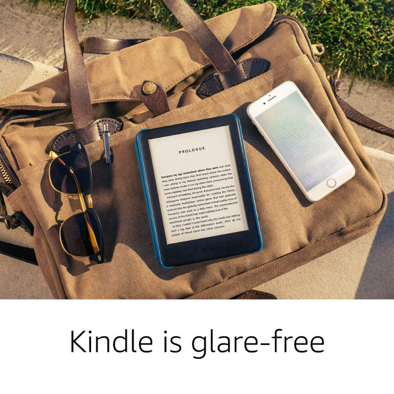 All-new Kindle Black 2019 version, Now with a Built-in Front Light, Wi-Fi 8GB eBook e-ink screen 6-inch