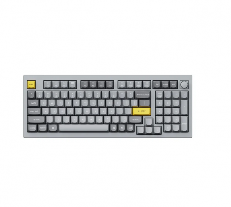 Keychron Q5 QMK Custom 100鍵 RGB 機械式鍵盤 [2色][3軸]