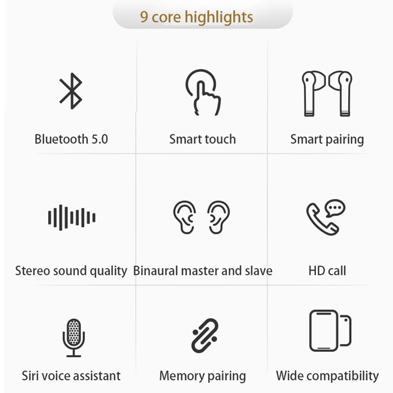 全新 HGDO V03 翻譯耳機 80 種語言即時翻譯智能語音翻譯無線藍牙翻譯耳機