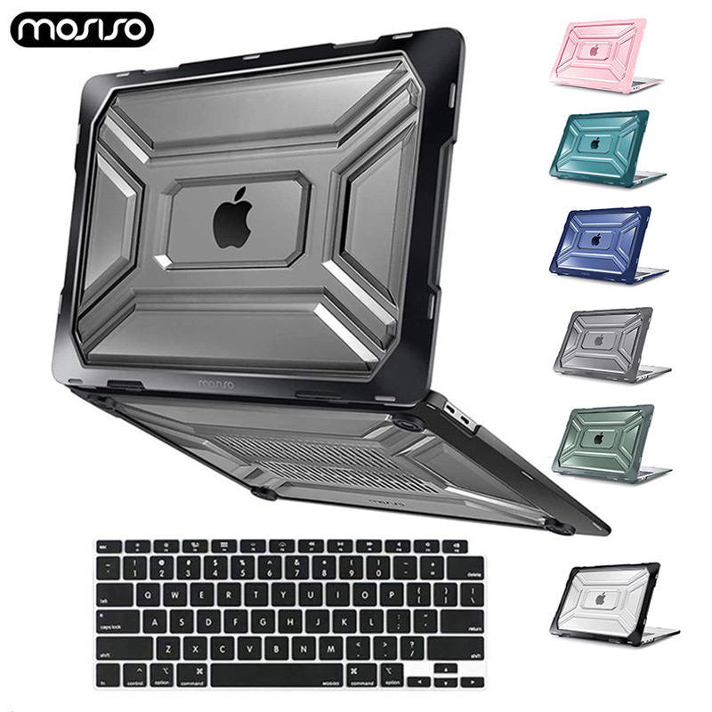 筆記本電腦Laptop Case For 2020 2021 2022 MacBook Pro Air 13 14 16 inch M1 A2337 A2338 A2442 A2179 A2485 Mac Plastic Hard Shell Cover Bag