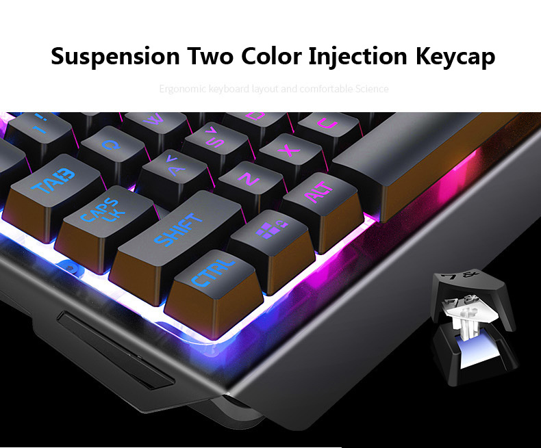 電競筆記本電腦2022 Gaming keyboard and Mouse Wired keyboard with backlight Waterproof Computer Game Keyboard Gaming Gamer Mouse Laptop PC