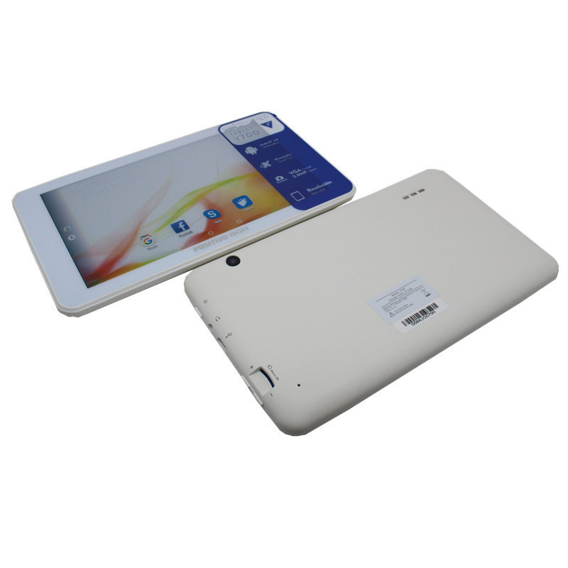 平板電腦7 Inch Y700 RK3126 Tablet PC 1GB+8GB Android 6.0 Quad Core 1024 600 IPS With WIFI Dual Cameras Gift Silicone Case