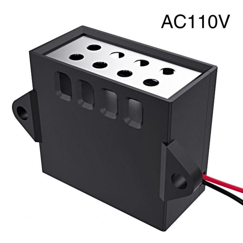 等離子發生器易於使用負離子汽車冰箱空氣淨化器離子發生器零件負離子 AC110V DC12V 耐用乾手器黑色