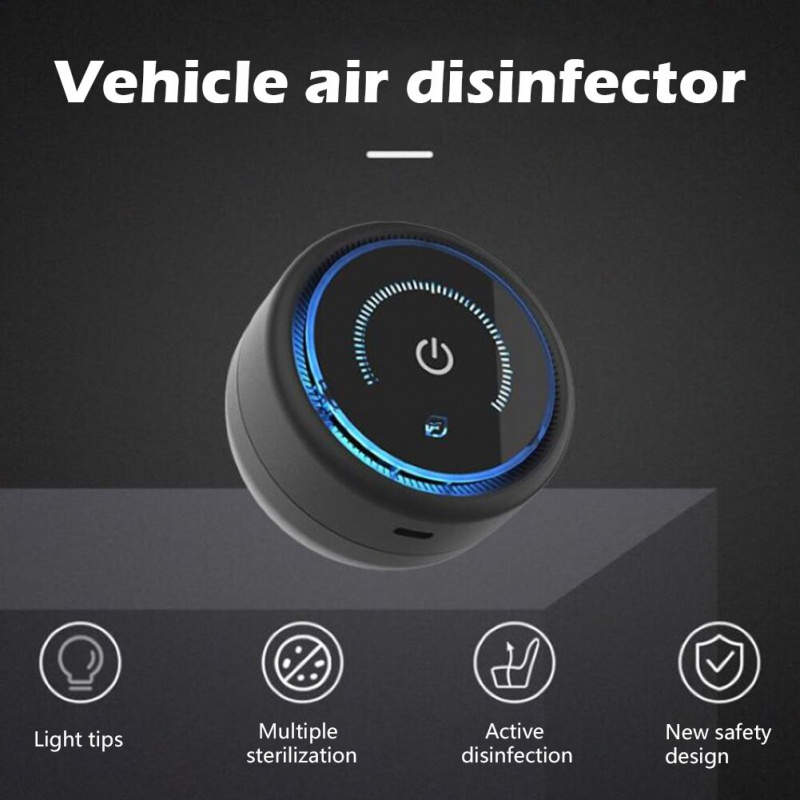家用車載空氣淨化器USB雙濾除甲醛除味空氣淨化器除清新劑汽車配件