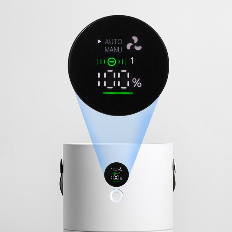 便攜式空氣淨化器離子發生器 10000mAh 負離子發生器家用除味除塵廁所寵物廚房異味甲醛