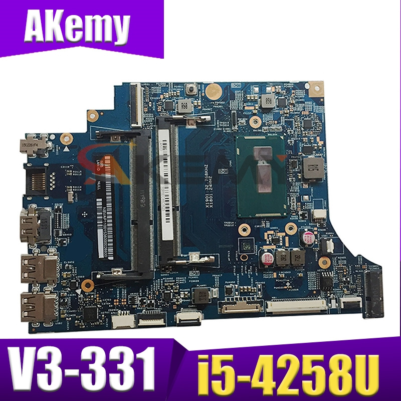 筆記本電腦Akemy筆記本電腦主板適用於ACER Aspire V3-331 i5-4258U主板13334-1 SR18A DDR3