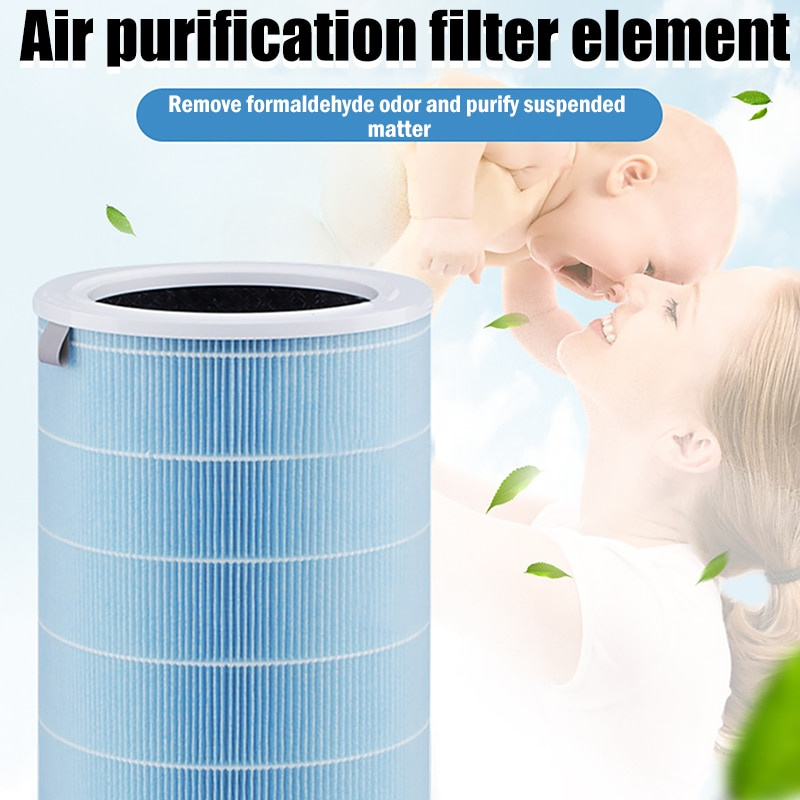 小米米 1 2 2S 3 Pro 空氣過濾器更換空氣淨化器過濾器可拆卸碳網層活性炭 Hepa PM2.5